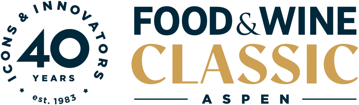 Food &amp; Wine Classic in Aspen 4th Anniversary Logo